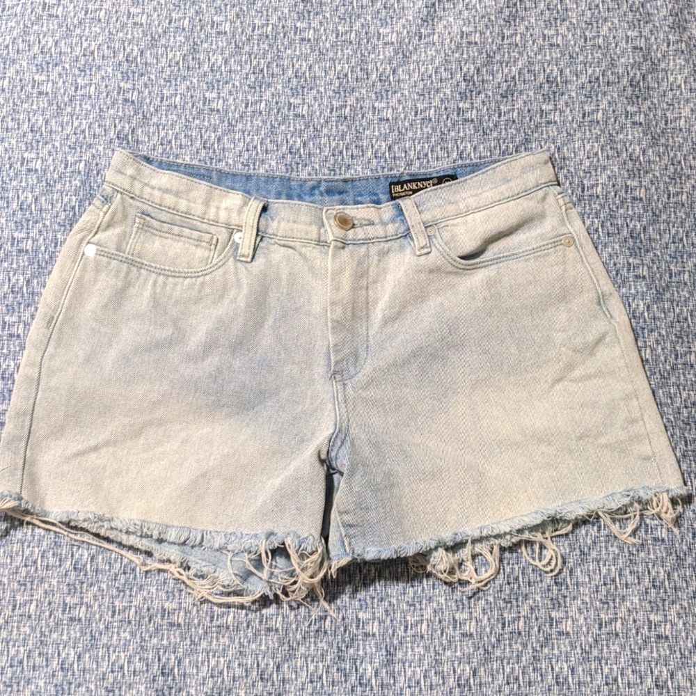 Blank NYC Frayed denim jeans